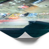 Warschau, Poolse skyline-foto, Poster (Hoek)