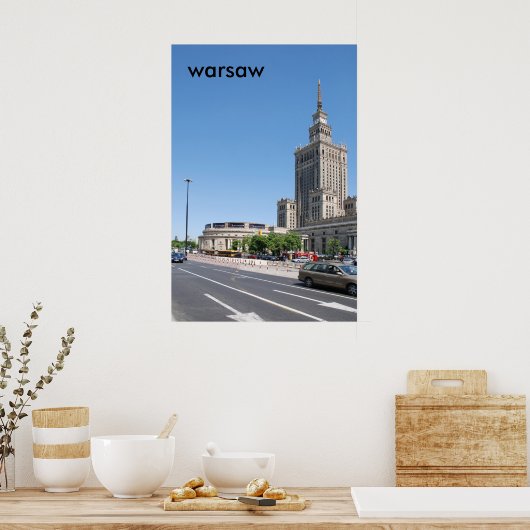 Warschau Poster (Keuken)