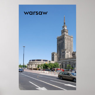 Warschau Poster