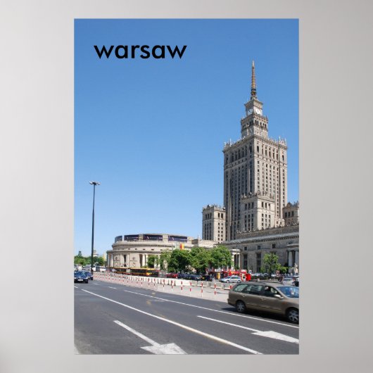 Warschau Poster (Voorkant)