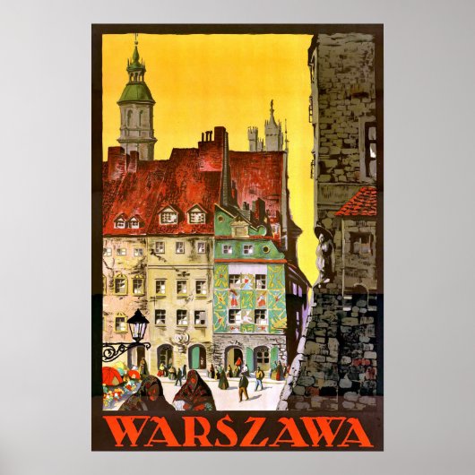 Warschau Poster (Voorkant)