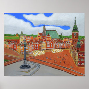 Warschau, Poster Polen