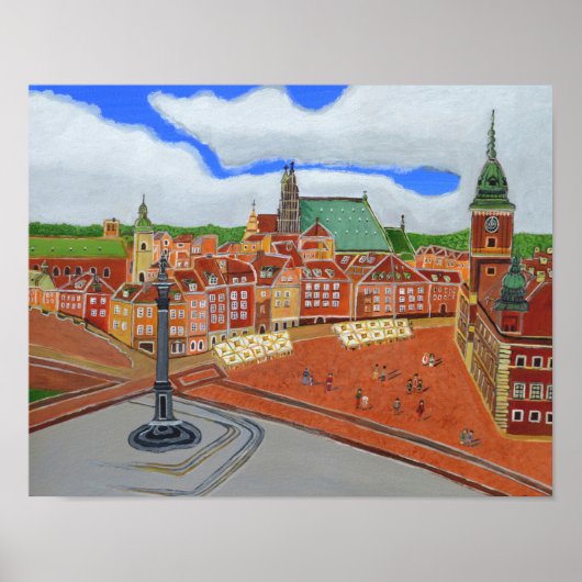 Warschau, Poster Polen (Voorkant)