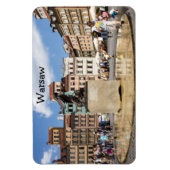 Warschau Premium Flexi Magnet Magneet (Verticaal)