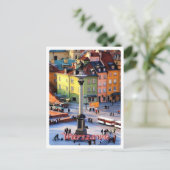 Warschau - Sigismund Column - Polen - Briefkaart (Staand voorkant)