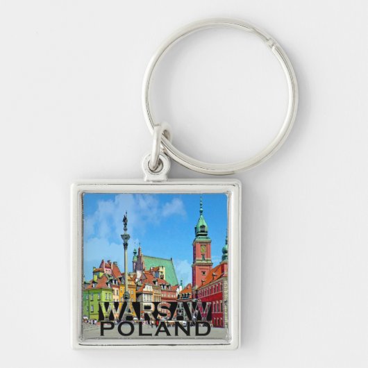 Warschau Sleutelhanger (Voorkant)