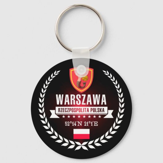 Warschau Sleutelhanger (Voorkant)
