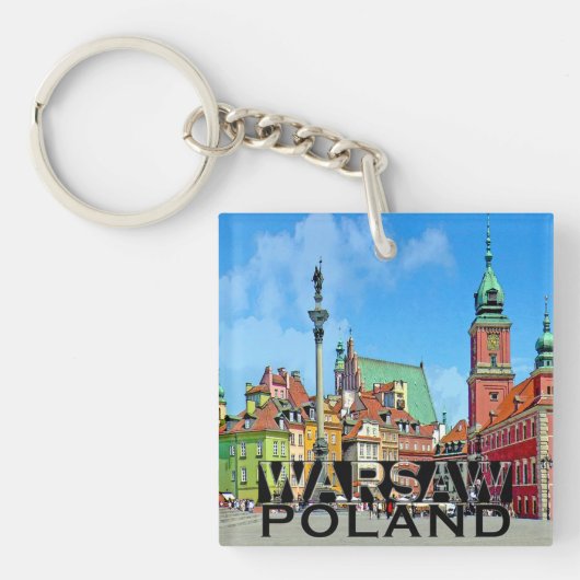 Warschau Sleutelhanger (voorkant)