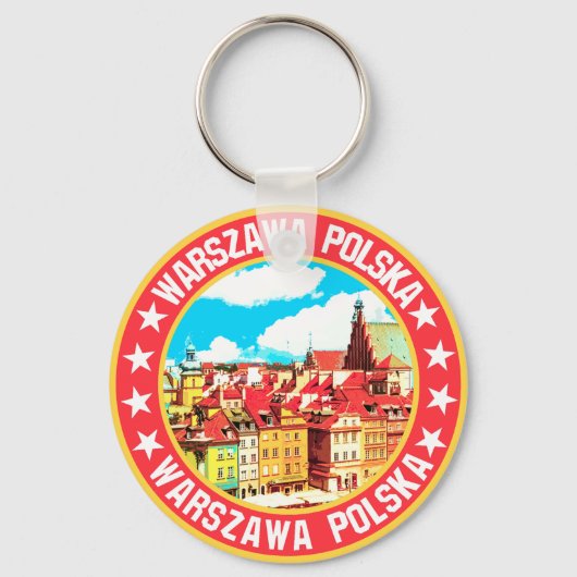 Warschau Sleutelhanger (Voorkant)