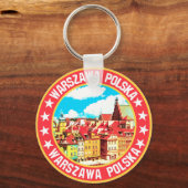Warschau Sleutelhanger (Achterkant)