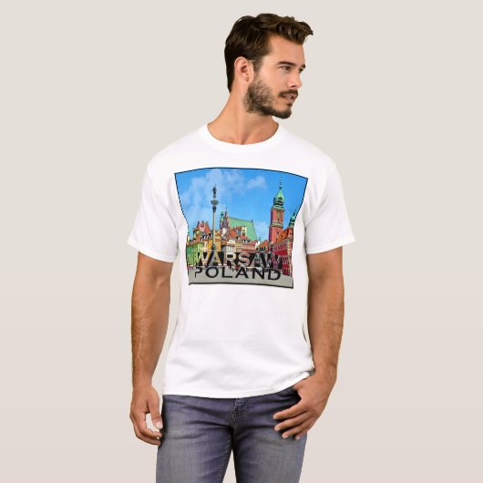 Warschau T-shirt (Voorkant volledig)