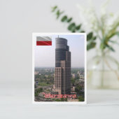 Warschau - Trade Tower - Polen - Briefkaart (Staand voorkant)