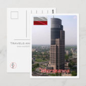 Warschau - Trade Tower - Polen - Briefkaart (Voorkant / Achterkant)