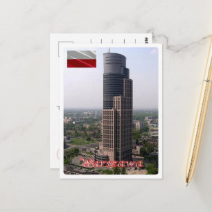Warschau - Trade Tower - Polen - Briefkaart