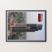 Warschau - Trade Tower - Polen - Legpuzzel (Horizontaal)