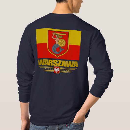 Warschau (Warschau) Polen T-shirt (Achterkant)