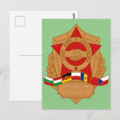 Warschaupact, Sovjet-Unie, Socialistisch Oostblok Briefkaart (Voorkant / Achterkant)
