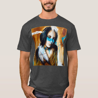 Warschilder Native American Art Tim Miklos T-shirt
