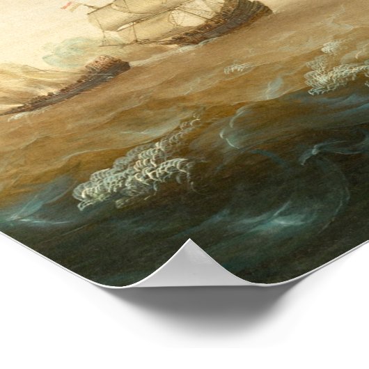 Warships - Cornelis Verbeeck Fine Art Poster (Hoek)