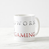 Warsworn Gaming Coffee Mok (NIEUW) (Voorkant rechts)