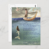 Warszawa - Liefde en langer Briefkaart (Voorkant / Achterkant)