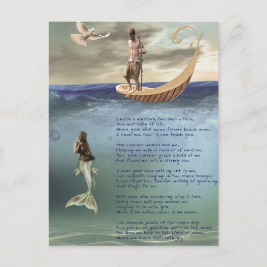 Warszawa - Liefde en langer Briefkaart (Voorkant)