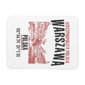 Warszawa Magneet (Horizontaal)