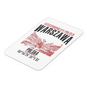 Warszawa Magneet (Linkerzijde)