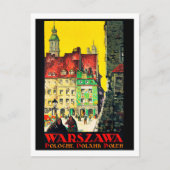 Warszawa - Polen Briefkaart (Voorkant)
