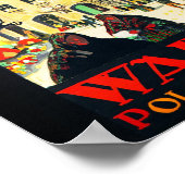 Warszawa - Polen Poster (Hoek)