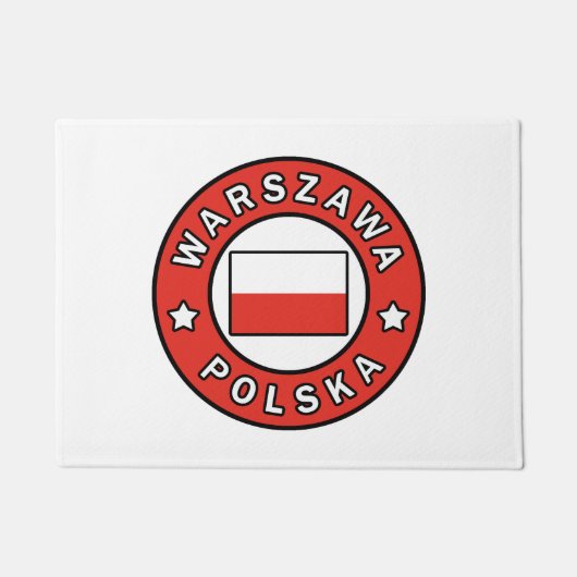 Warszawa Polska Deurmat (Voorkant)