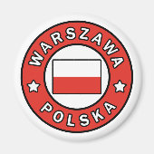 Warszawa Polska Magneet (Voorkant)