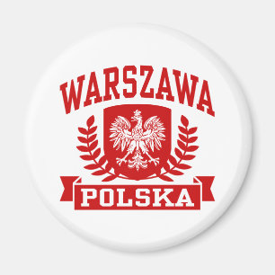 Warszawa Polska Magneet