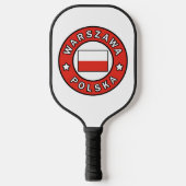 Warszawa Polska Pickleball Paddle (Voorkant)