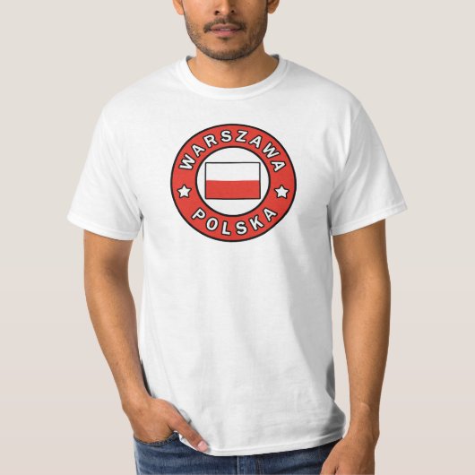 Warszawa Polska T-shirt (Voorkant)