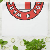 Warszawa Polska Theedoek (Gevouwen)