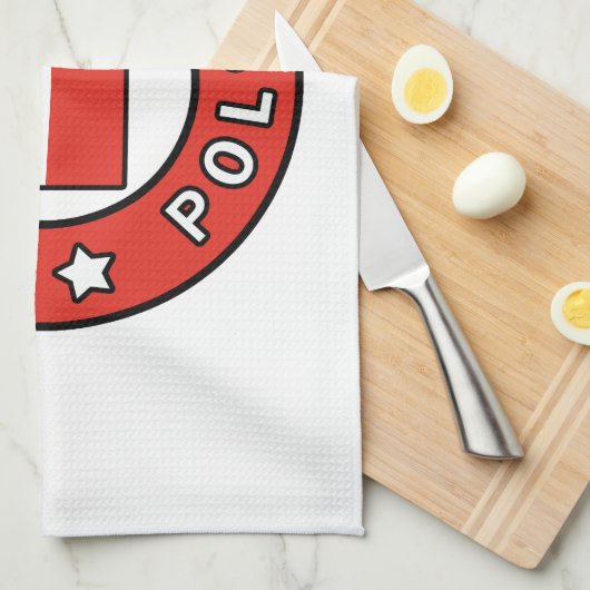 Warszawa Polska Theedoek (Quarter Fold)