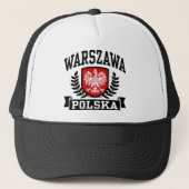 Warszawa Polska Trucker Pet (Voorkant)