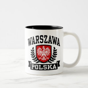Warszawa Polska Tweekleurige Koffiemok