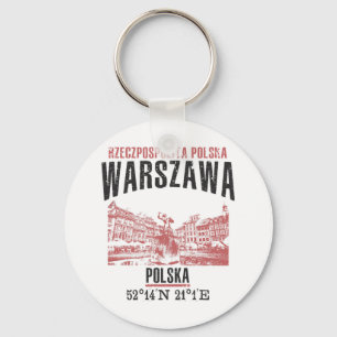 Warszawa Sleutelhanger