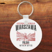 Warszawa Sleutelhanger (Voorkant)