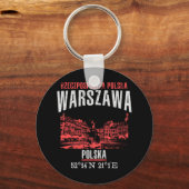 Warszawa Sleutelhanger (Voorkant)