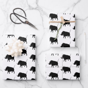 Wart Hog Inpakpapier Vel