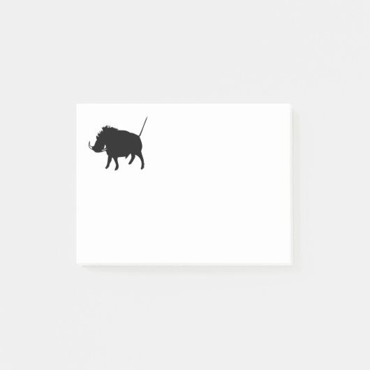 Wart Hog Post-it® Notes (Voorkant)