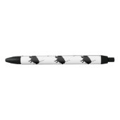 Wart Hog Silver Zwarte Inkt Pen (Voorkant)