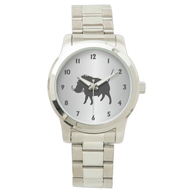 Wart Hog Watch Horloge (Voorkant)