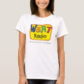 WART Radio Fictionele Retro Station T-shirt (Voorkant)