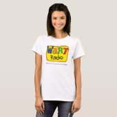 WART Radio Fictionele Retro Station T-shirt (Voorkant volledig)
