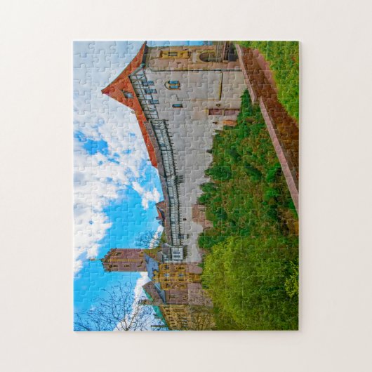 Wartburg Castle Duitsland. Legpuzzel (Verticaal)