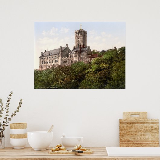 Wartburg Castle Poster (Keuken)